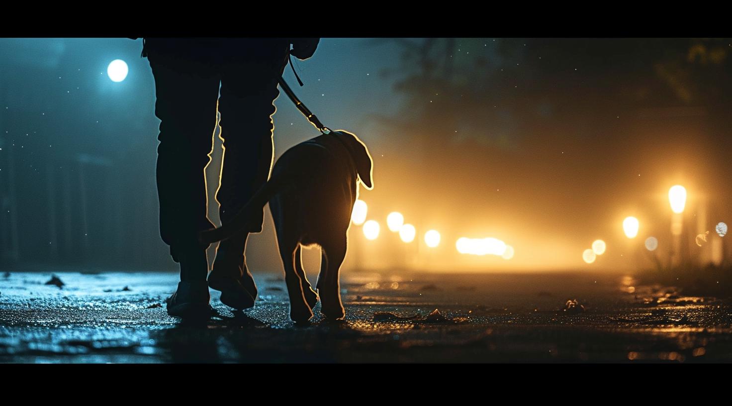 Sicherheit im Dunkeln: Tipps für das nächtliche Gassi gehen mit deinem Hund